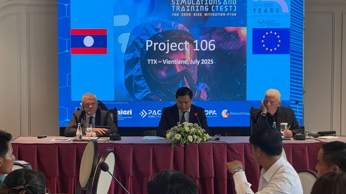 Table Top Exercises in Lao People's Democratic Republic
