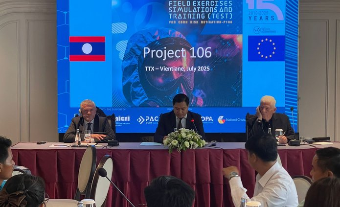 Table Top Exercises in Lao People's Democratic Republic