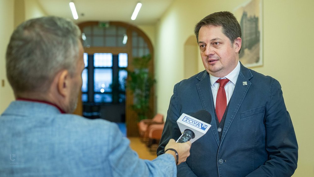 Podpisanie listu intencyjnego UŁ x ŁSSE