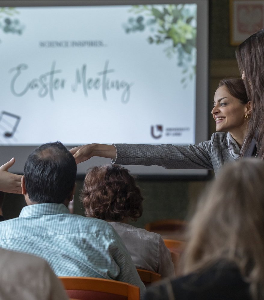Spotkanie wielkanocne IHub UŁ