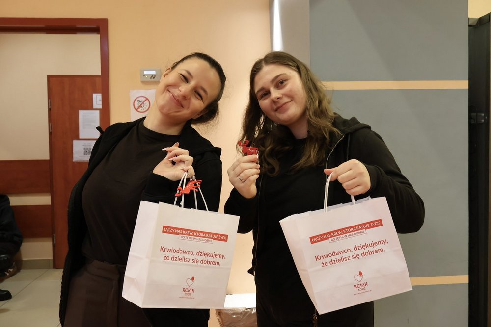 Akcja oddawania krwi na Osiedlu Akademickim UŁ