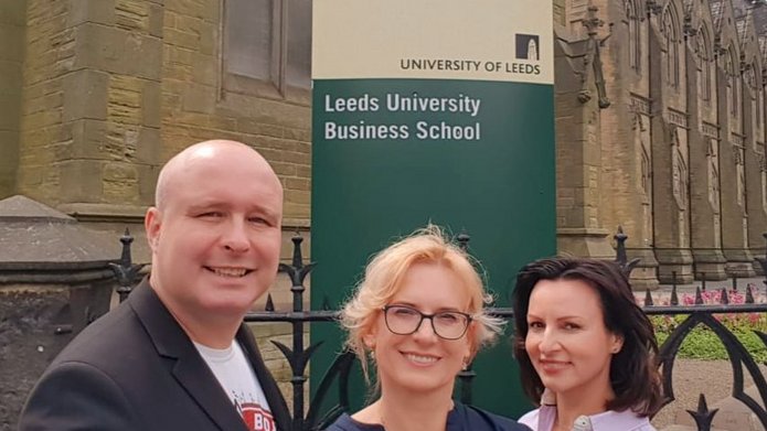 The team from the Centre for Sustainable Development Studies in Leeds