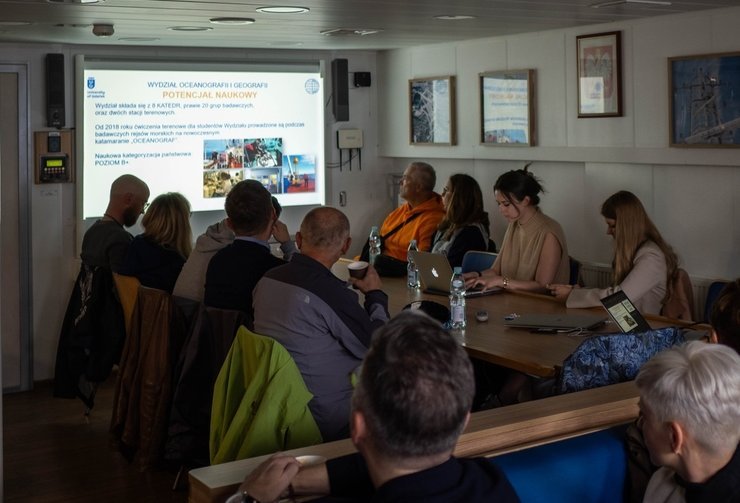 Rzecznicy prasowi uczelni KRUP podczas zjazdu w Sopocie