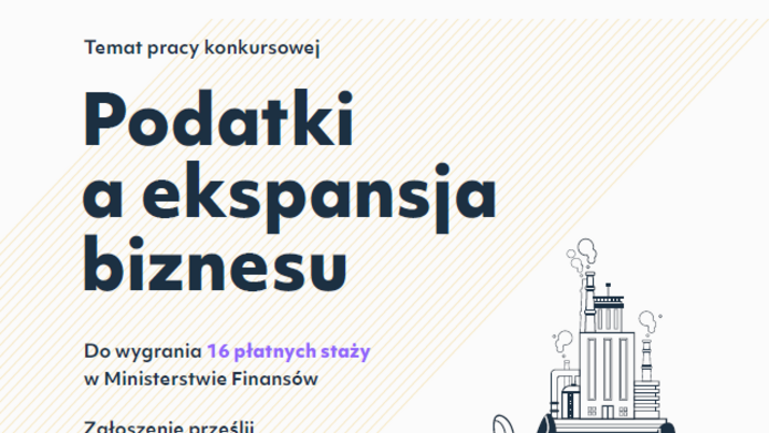 plakat promujący konkurs