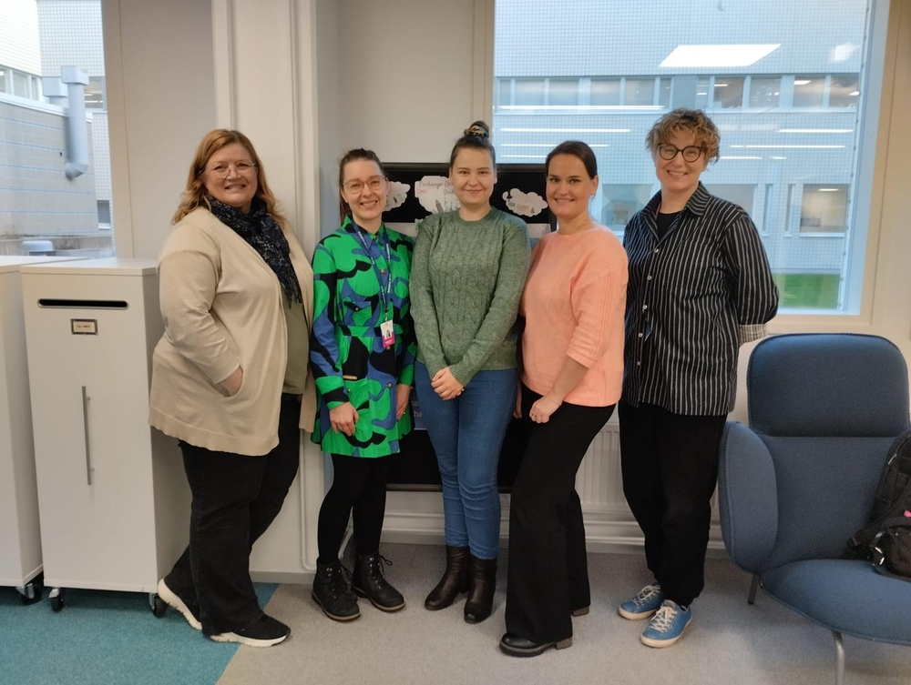 The team during one of the meeting The team during one of the meeting