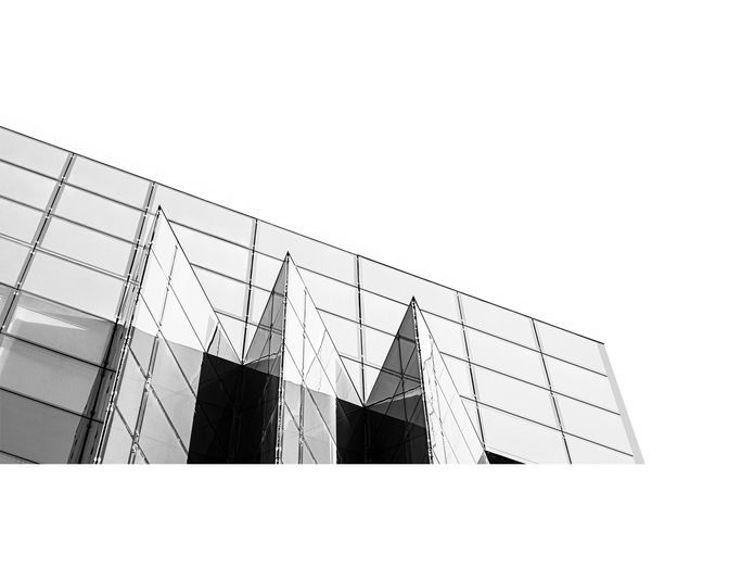 Szklana fasada Biblioteki UŁ