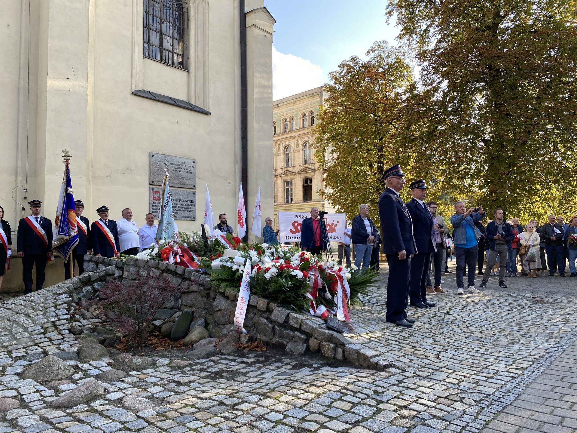 Uroczystości w rocznice powstania NSZZ "S"