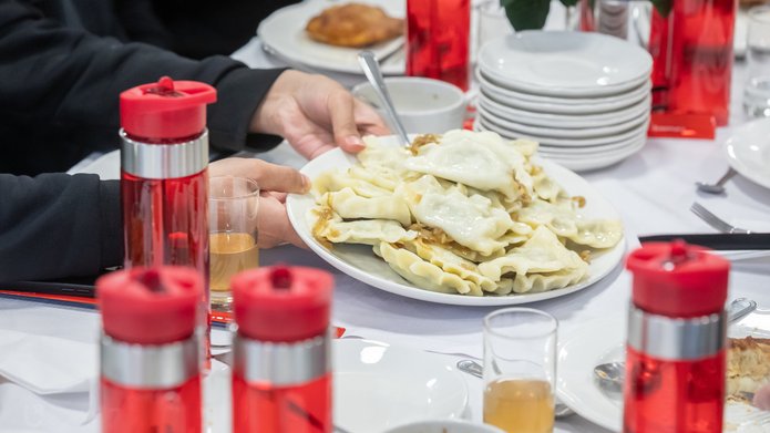 Christmas dinners for international students of the University of Lodz