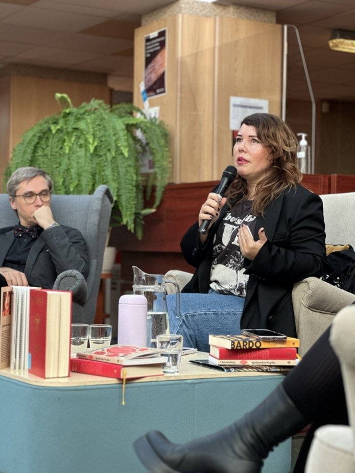 spotkanie z Agnieszką Szpilą