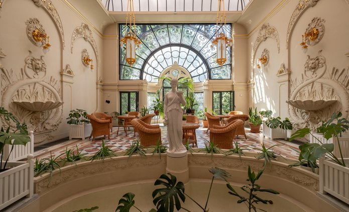 Oranżeria w pałacu Maurycego Poznańskiego