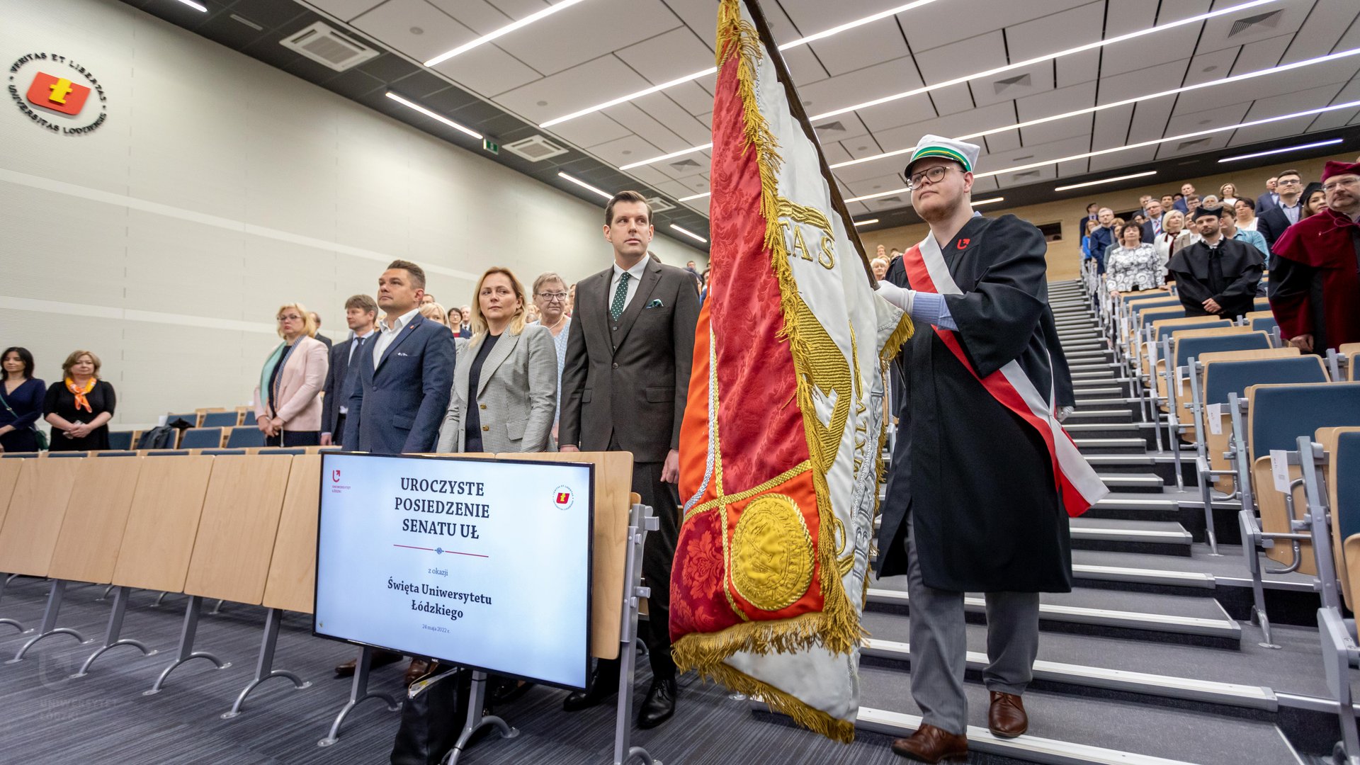 banner of the University of Lodz