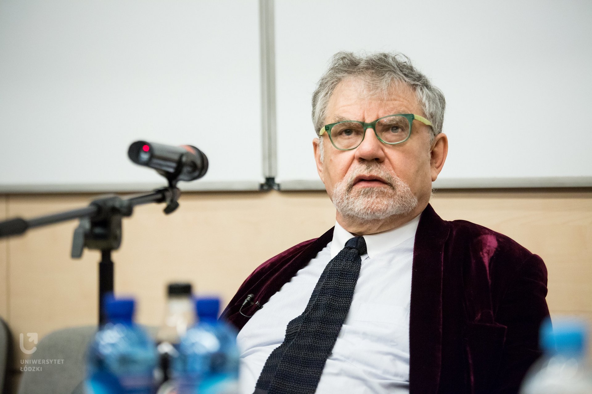 Prof. Weiner in the lecture hall