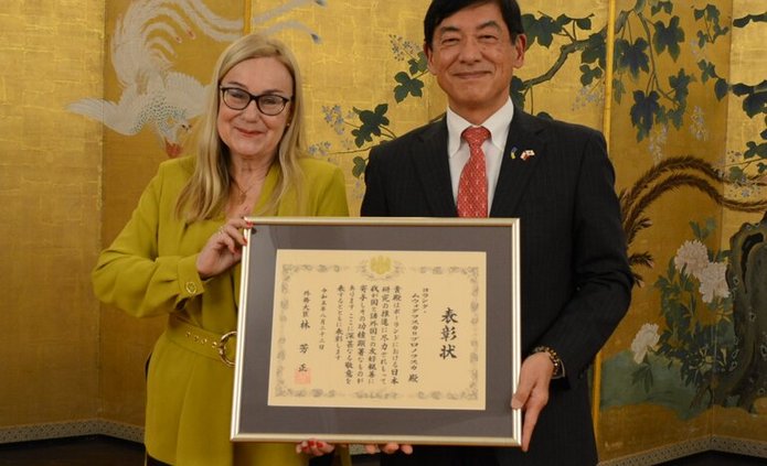 Nagroda dla prof. Jolanty Młodawskiej-Bronowskiej