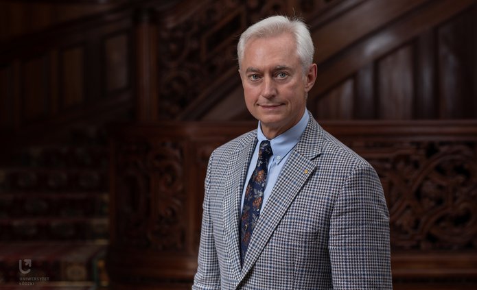 portret profesora w Pałacu Biedermanna