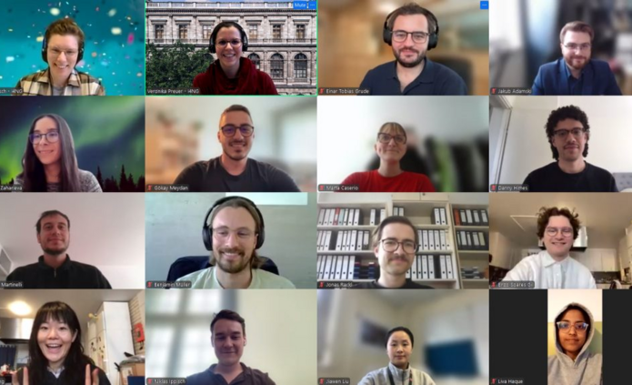 screenshot of participants from Teams