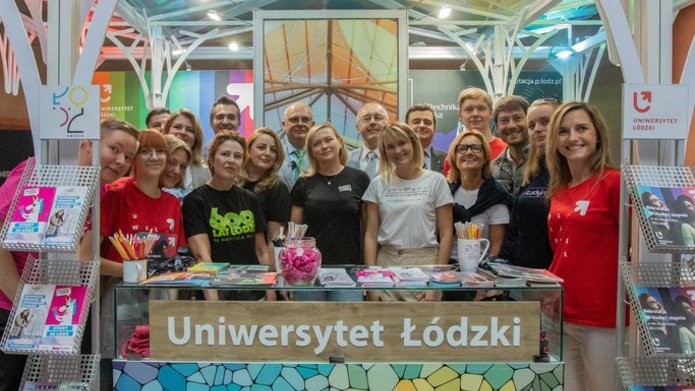 Łódzkie stoisko na Salonie Maturzystów