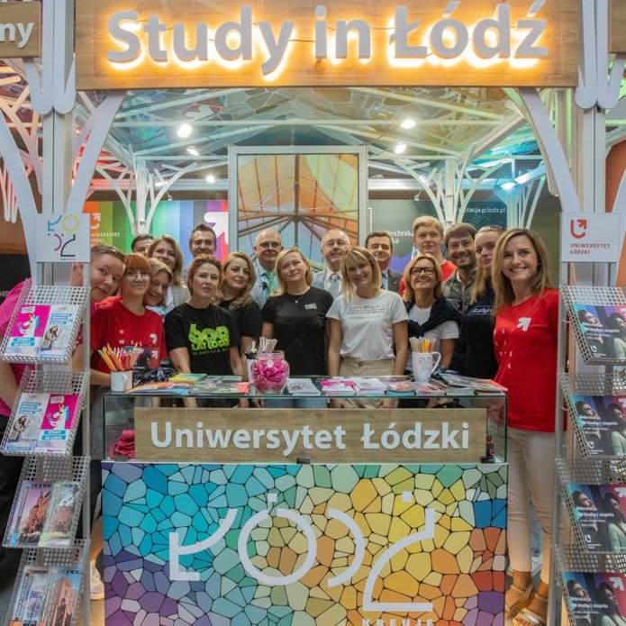 The stand of Lodz at Salon Maturzystów