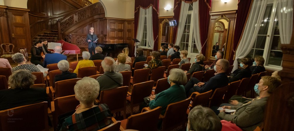koncert w Pałacu Biedermanna, widownia