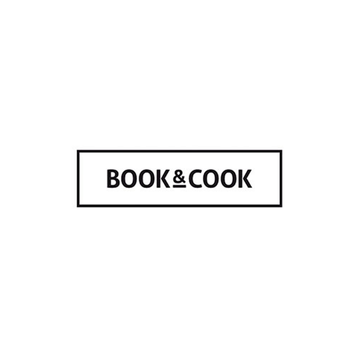 logotyp BOOK & COOK studio kulinarne
