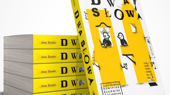 "Dwa słowa" [Two Words] - the book cover