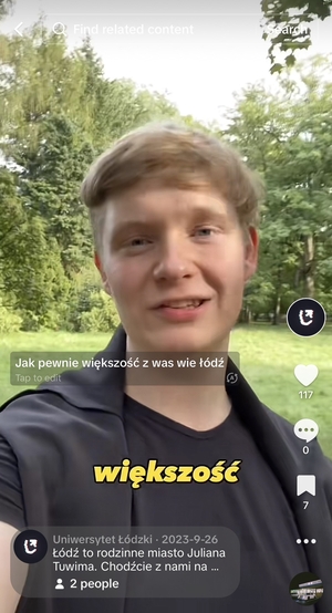 ambasador UniLodz Stanisław ambasador UniLodz Stanisław