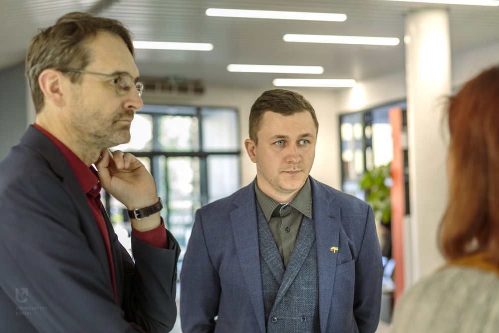 the opening of the exhibition