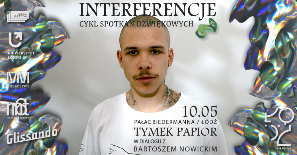 Plakat przedstawiający Tymka Papiora 