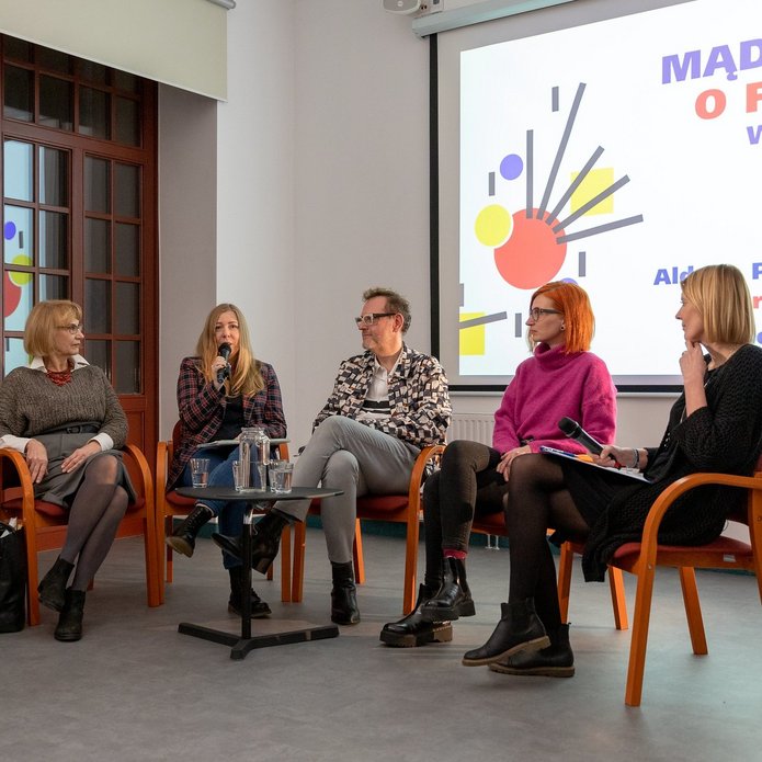 zdjęcie prelegentów podczas spotkania