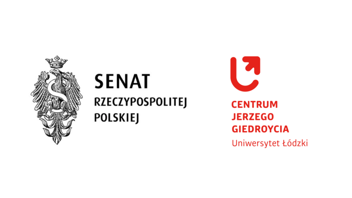 Logo senatu i CJG UŁ