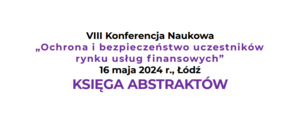 Księga abstraktów 2024 Księga abstraktów 2024
