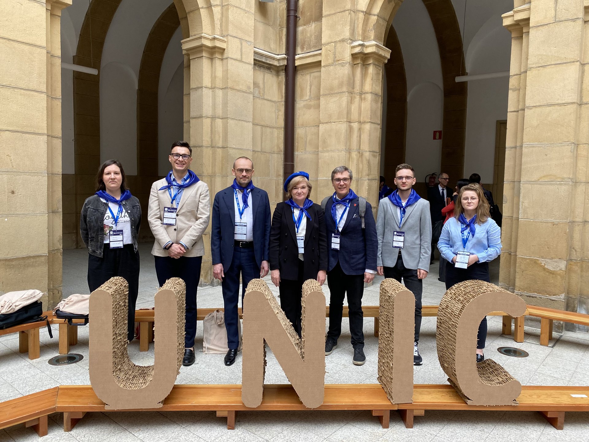 Delegation of the University of Lodz to the festival in Bilbao