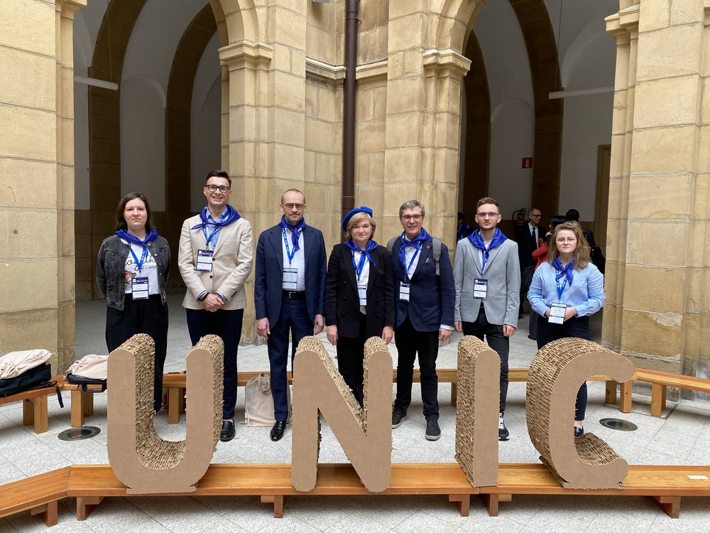 Delegation of the University of Lodz to the festival in Bilbao