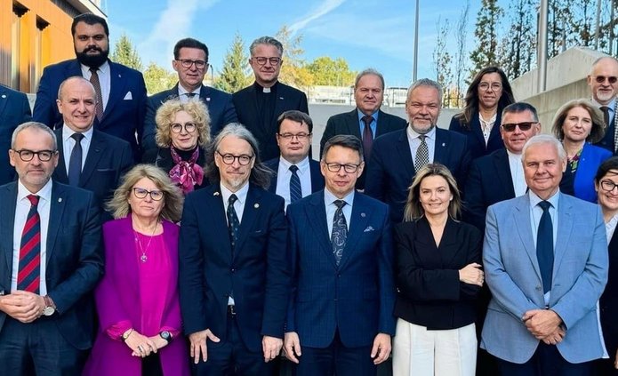 uczestnicy i uczestniczki posiedzenia KRUP w Lublinie