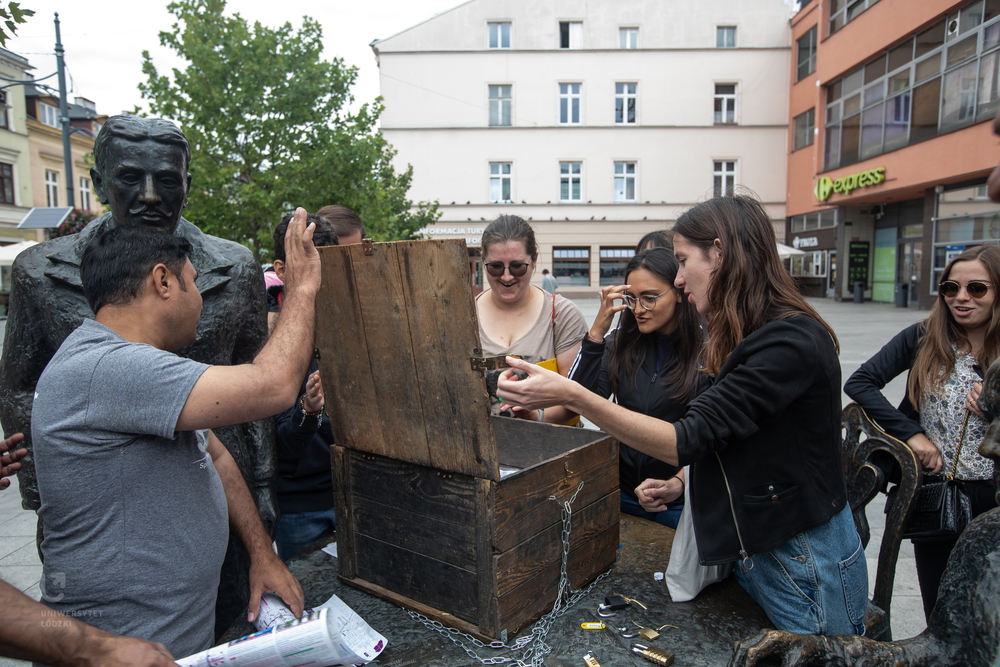 The photo of participants of the Summer School of the Doctoral School of Social Sciences