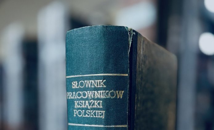 the dictionary, a photo
