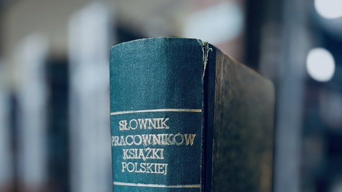 the dictionary, a photo