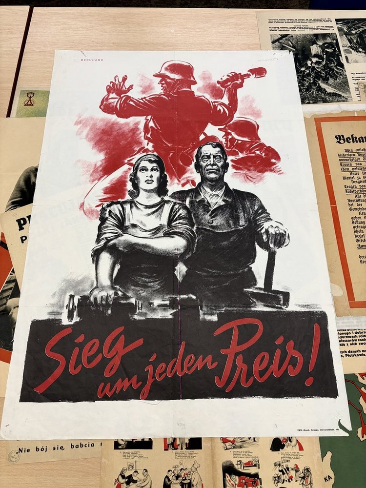 plakat propagandowy