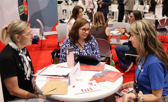 Representatives of the University of Lodz at the NAFSA fair