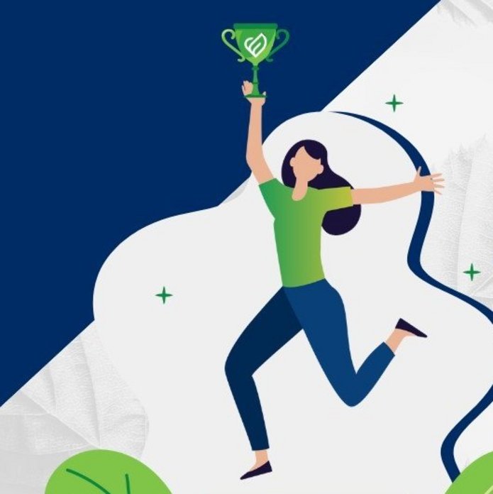 Plakat konkursu Klimatyczny Człowiek Roku