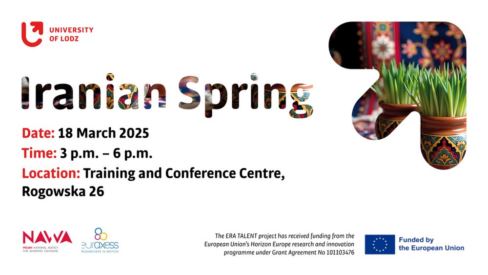 [Translate to English:] Baner z napisem Iranian Spring