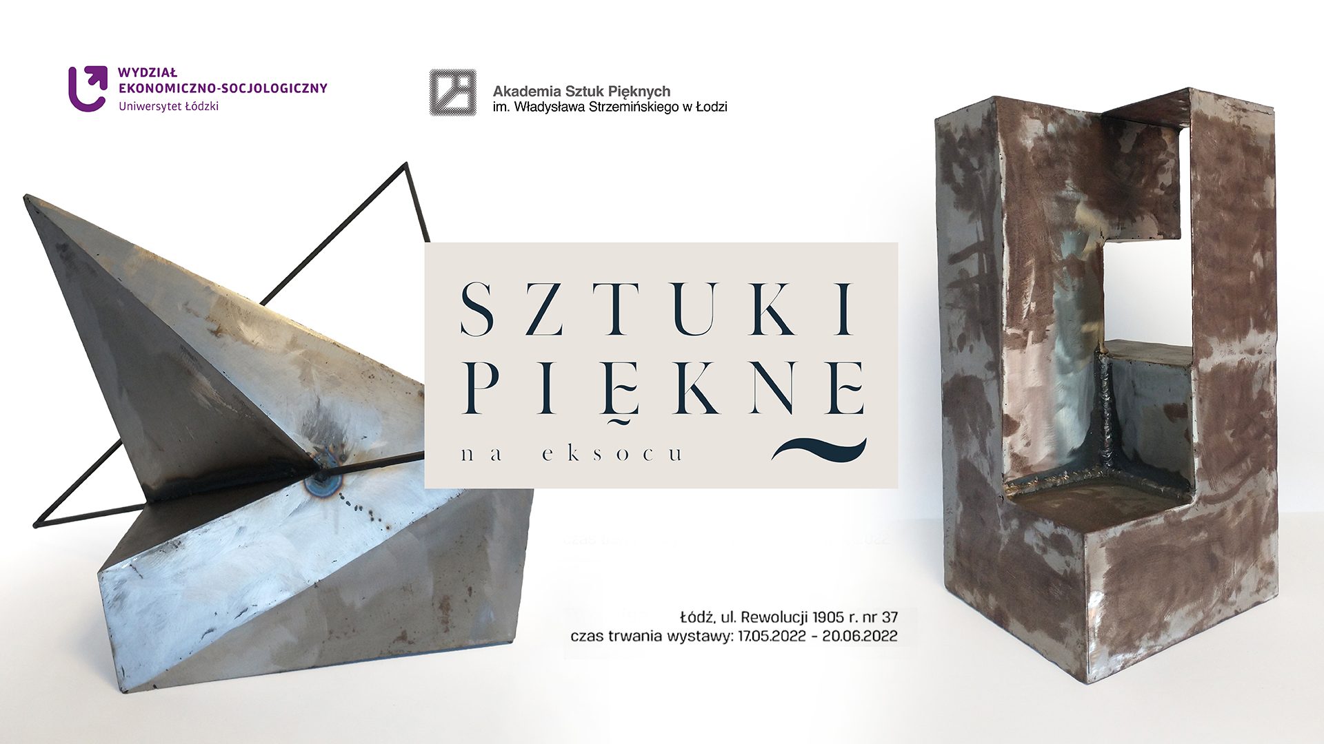 grafika dotycząca wystawy z rzeźbami