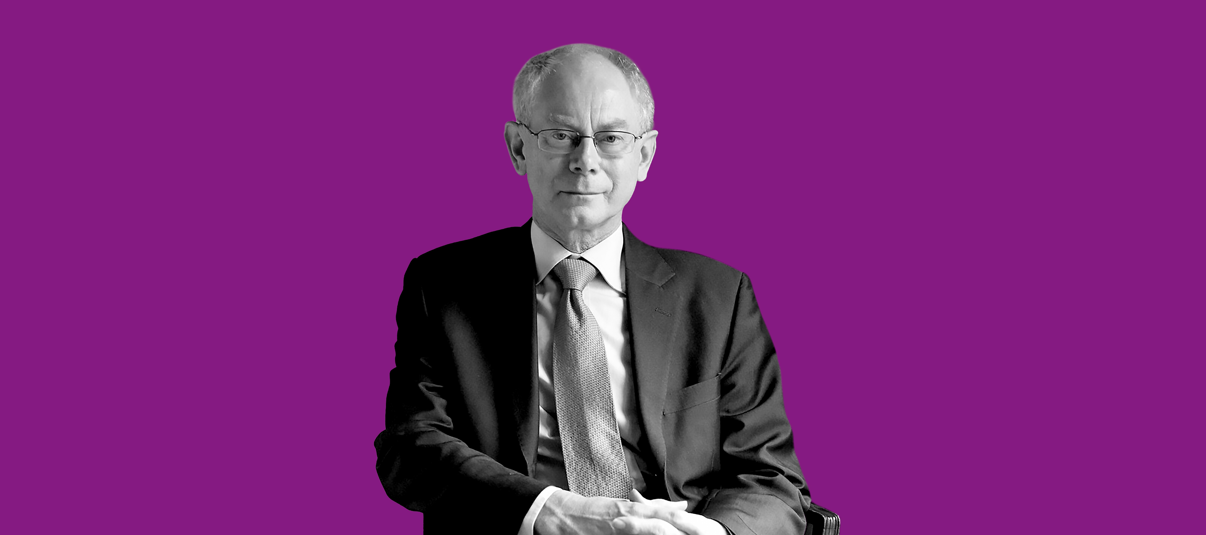 A portrait of Herman Van Rompuy