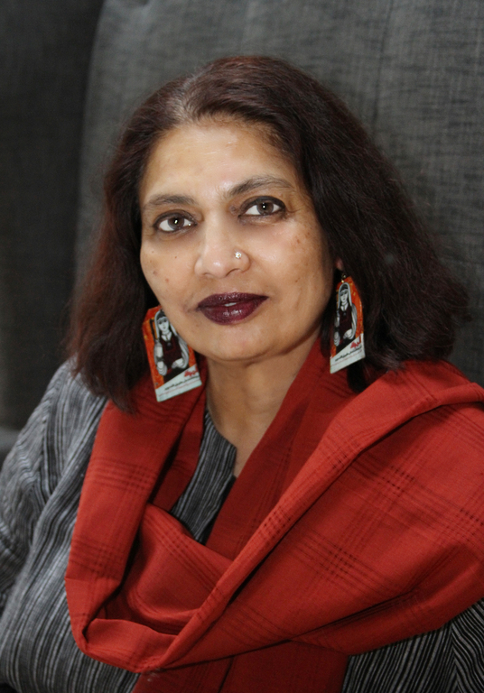 a portrait photo of Chandra Talpade Mohanty (private source)