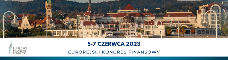 banner EFK ze zdjęciem Sopotu, datą i logo banner EFK ze zdjęciem Sopotu, datą i logo