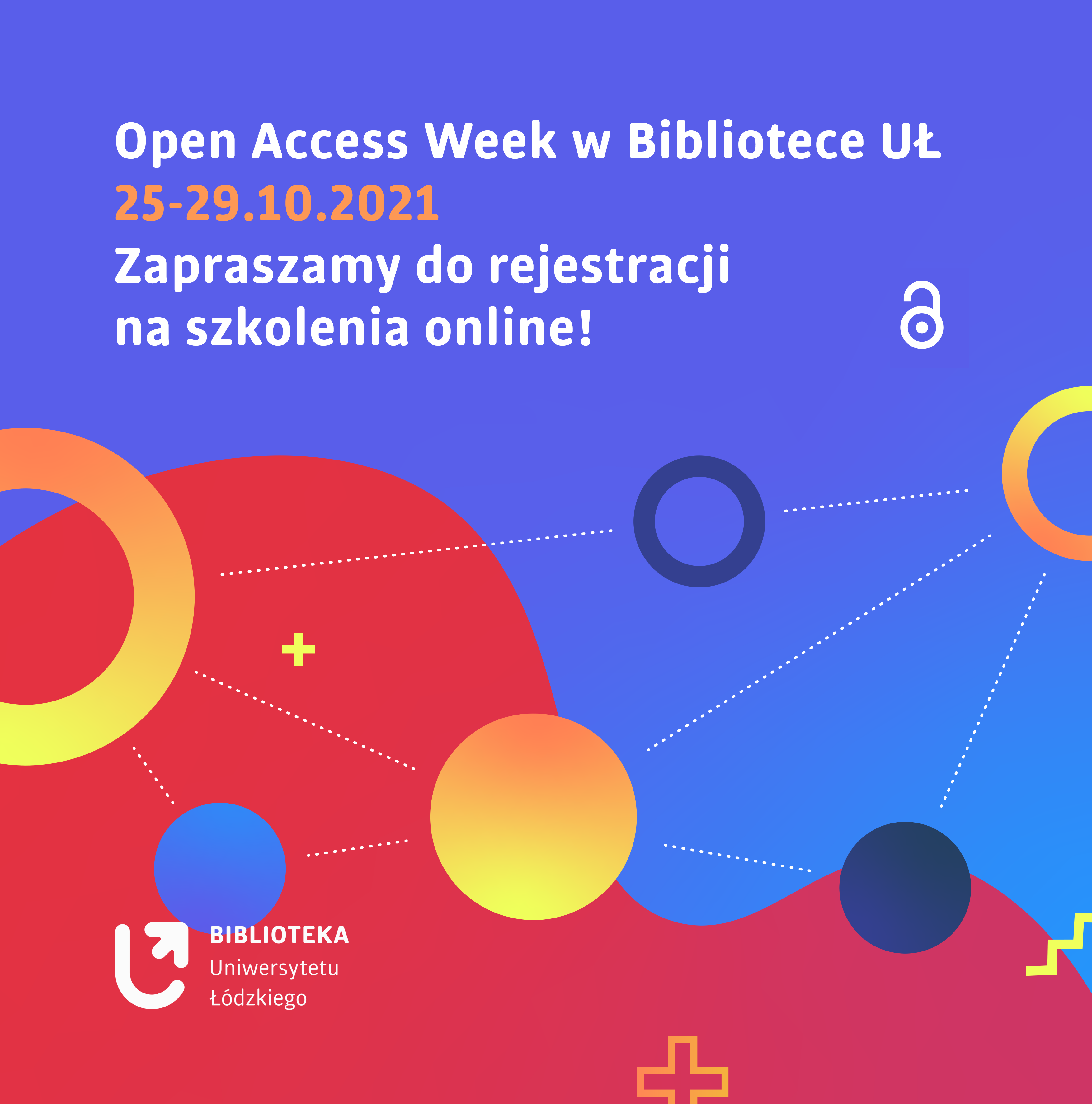 plakat z informacjami o OA Week