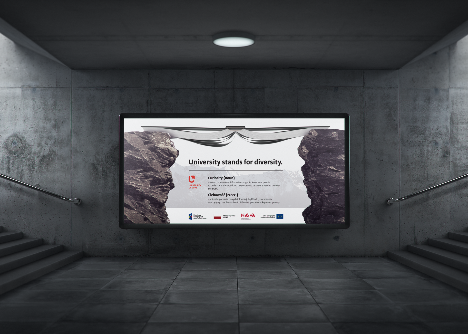 billboard z plakatem z kampanii