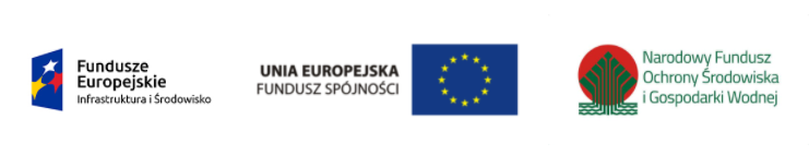 logotypy Funduszy Europejskich Infrastruktura i Środowisko