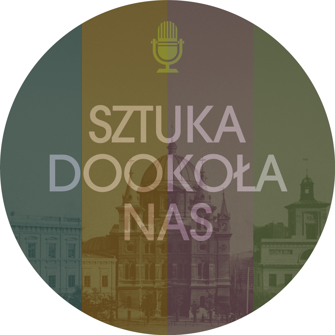 Grafika z napisem Sztuka dookoła nas