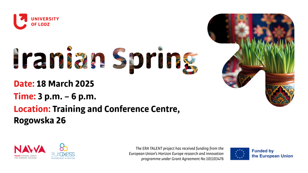 Baner z napisem Iranian Spring