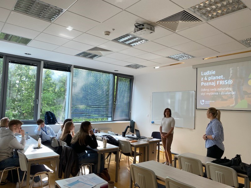 students during the classes